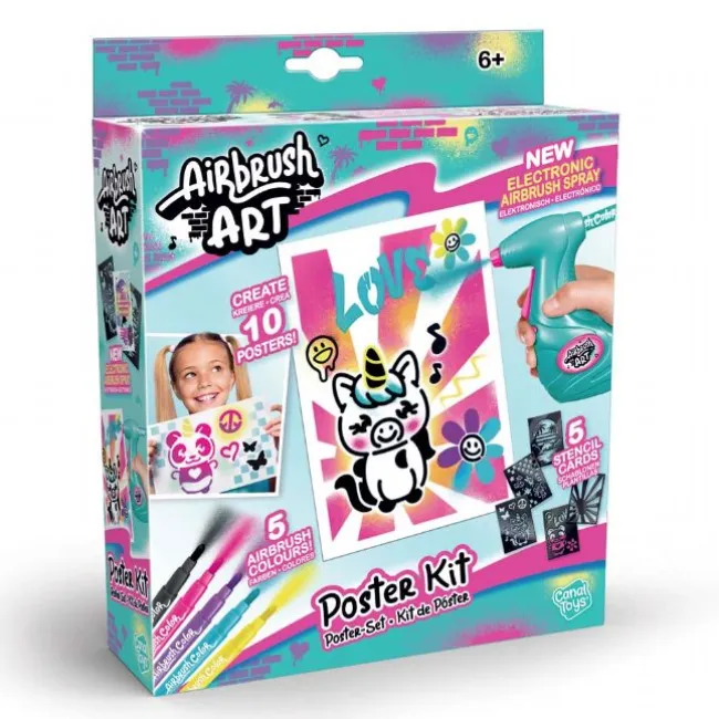 Airbrush Art Miniposter Sæt