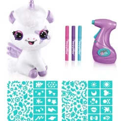 Airbrush Plush Enhjørning Lyser i Mørke