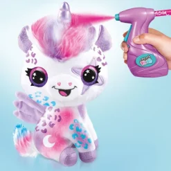 Airbrush Plush Enhjørning Lyser i Mørke