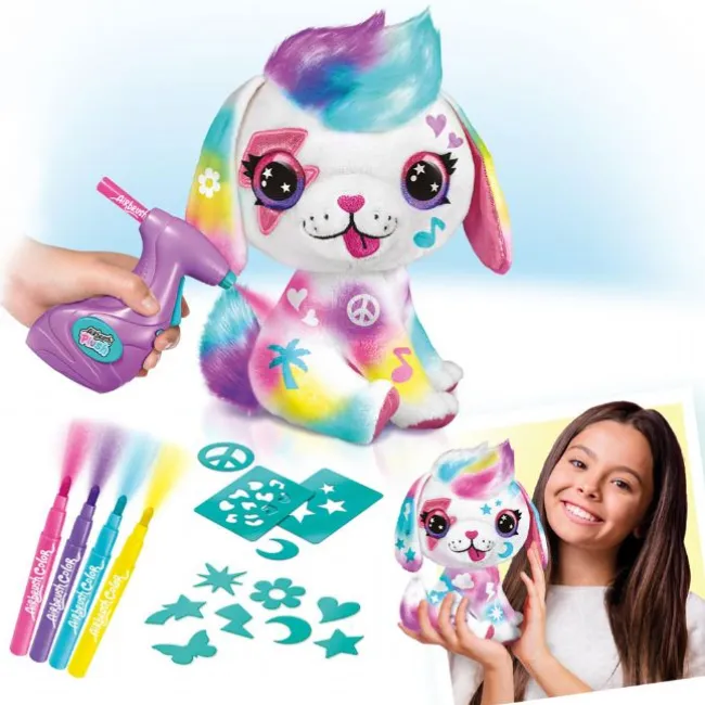 Airbrush Plush Hundehvalp