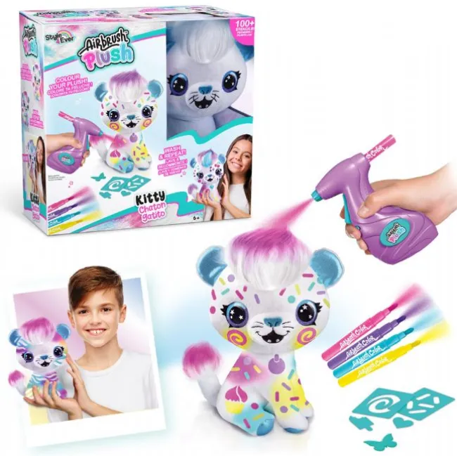 Airbrush Plush Kattekilling