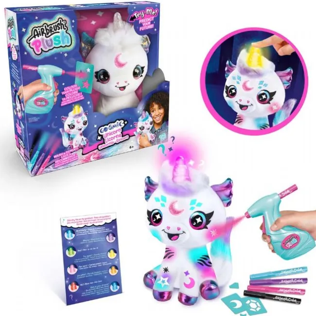 Airbrush Plush Kosmisk Enhjørning