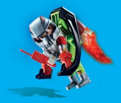 Air Stunt Show Stuntmand med Jetpack