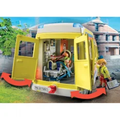 Ambulance med lys og lyd