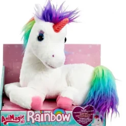 Animagic Rainbow Unicorn med Lyd og Lys