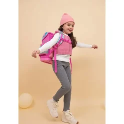Aqua Rose Skoletaske med 5 Dele