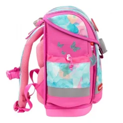 Aqua Rose Skoletaske med 5 Dele
