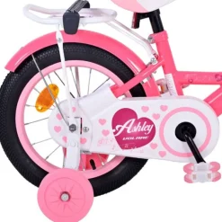 Ashley Børnecykel 14 tommer Pink/Rød