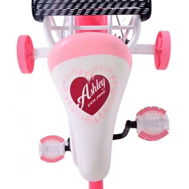 Ashley Børnecykel 14 tommer Pink/Rød