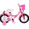 Ashley Børnecykel 12 tommer Rød/Pink