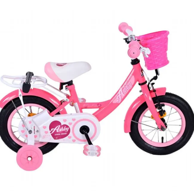 Ashley Børnecykel 12 tommer Rød/Pink