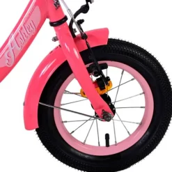 Ashley Børnecykel 12 tommer Rød/Pink