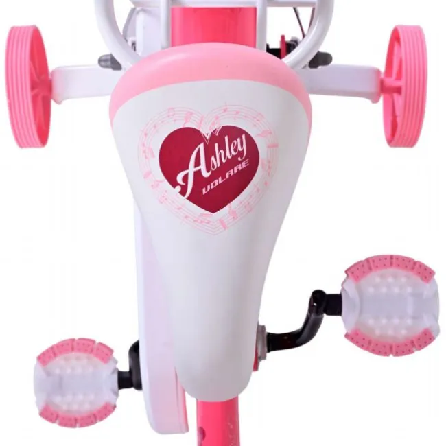 Ashley Børnecykel 12 tommer Rød/Pink