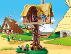 Asterix Trubadurix med træhytte
