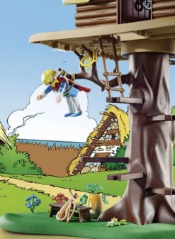 Asterix Trubadurix med træhytte