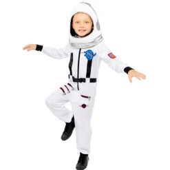 Astronaut børnekostume str. 128cm