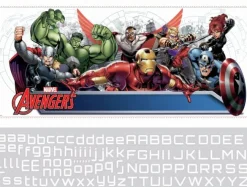 Avengers ABC Wallstickers