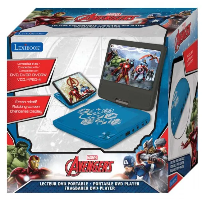 Avengers Bærbar DVD afspiller