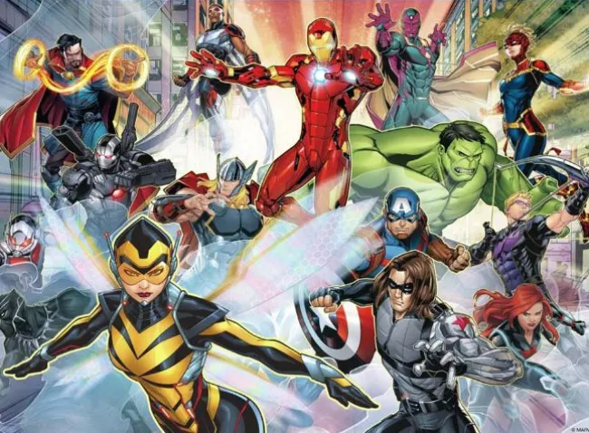 Avengers Puslespil 100 brikker