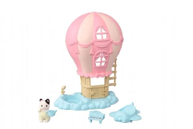 Baby Ballon Legehus med figur