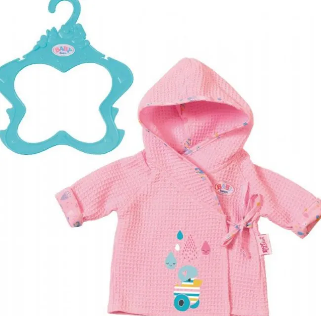 Baby born Badekåbe Lyserød