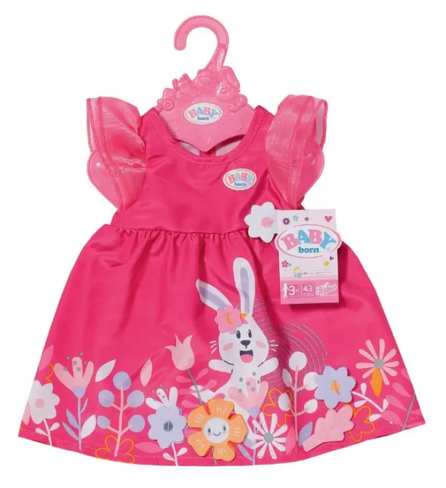 BABY born Blomstret Kjole 43 cm