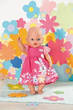 BABY born Blomstret Kjole 43 cm