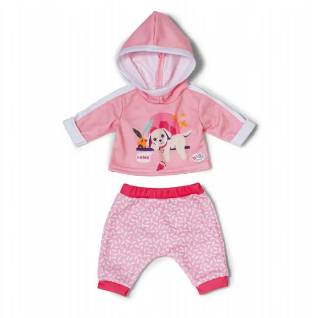 Baby Born Joggingsæt Suit Pink 43cm