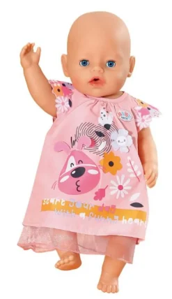 BABY born Kjole med Hund 43 cm
