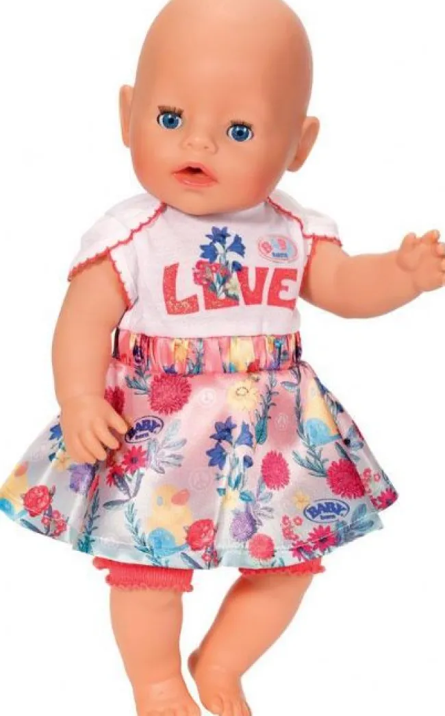Baby born Trend kjole Hvid