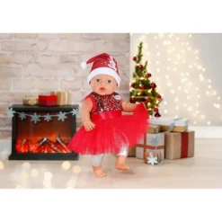 Baby Born Xmas Kjole 43cm