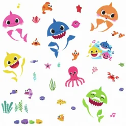 Baby Shark Wallstickers