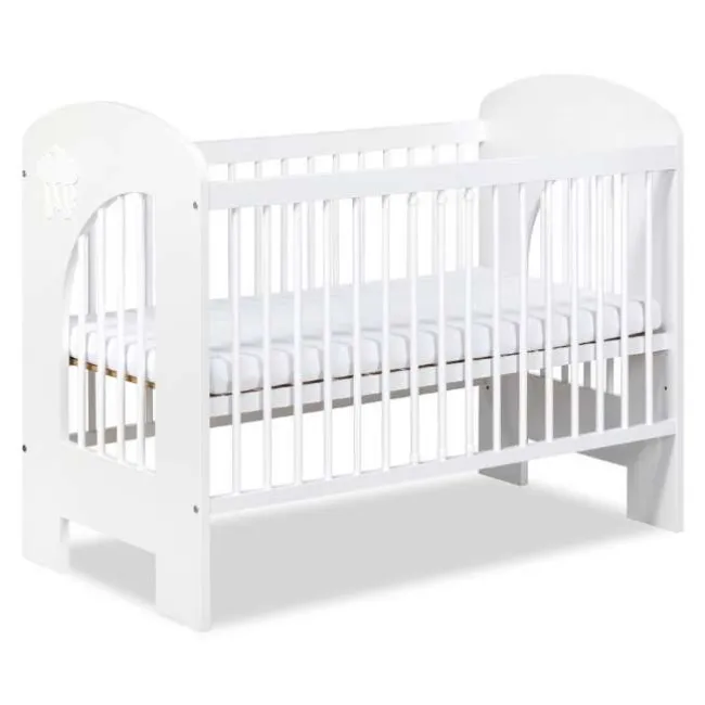Baby Sky Hvid Tremmeseng 120x60 cm