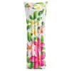 Bade luftmadras Flowers 183x69 cm