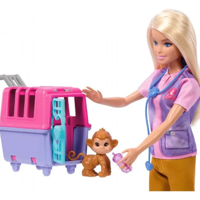 Barbie Animal Rescue & Recover Playset