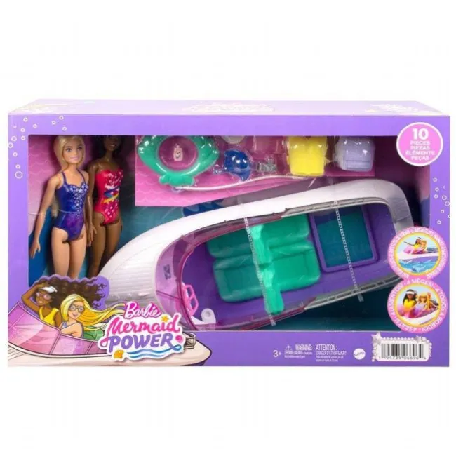 Barbie Båd med Dukker