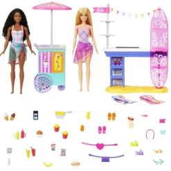 Barbie Beach Boardwalk Playset