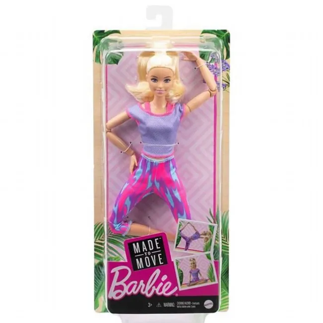 Barbie Blond Made to Move Dukke
