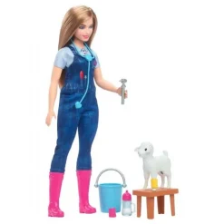 Barbie Bondegård Dyrelæge Dukke