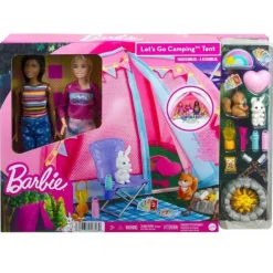 Barbie Camping med Dukker