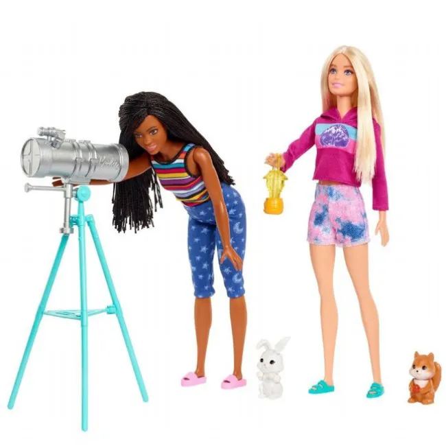 Barbie Camping med Dukker