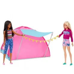 Barbie Camping med Dukker