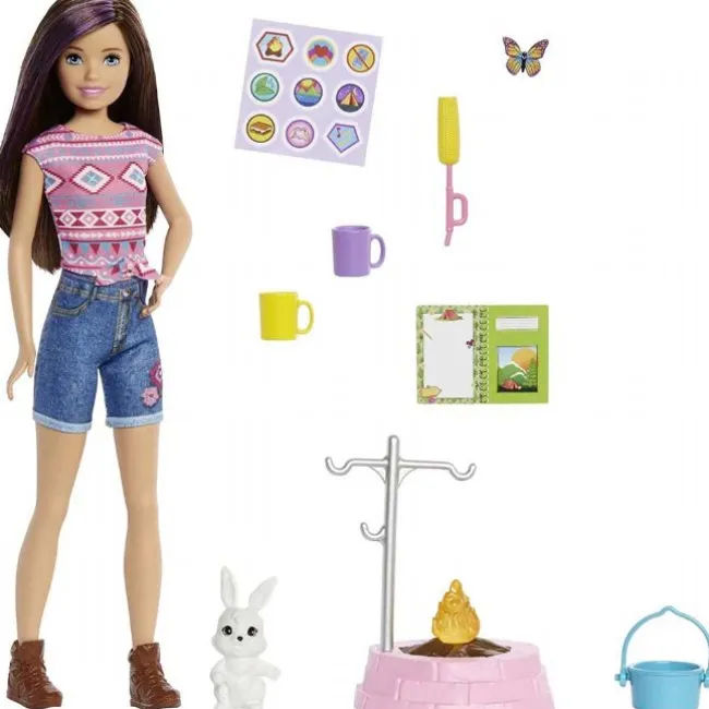 Barbie Camping Skipper Dukke