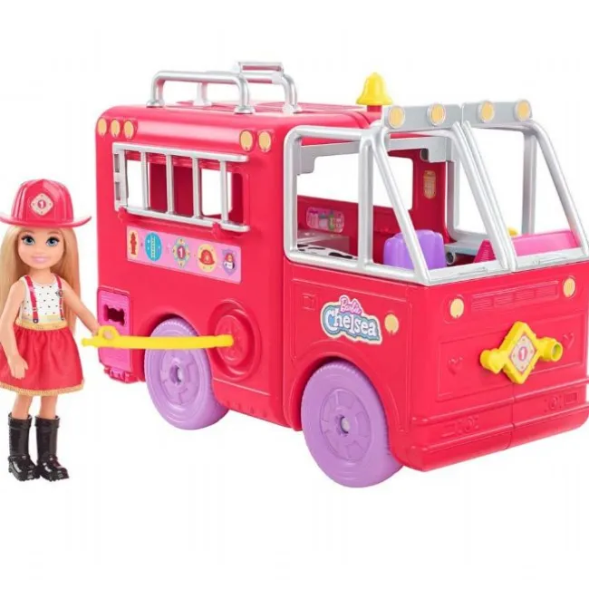 Barbie Chelsea Brandbil