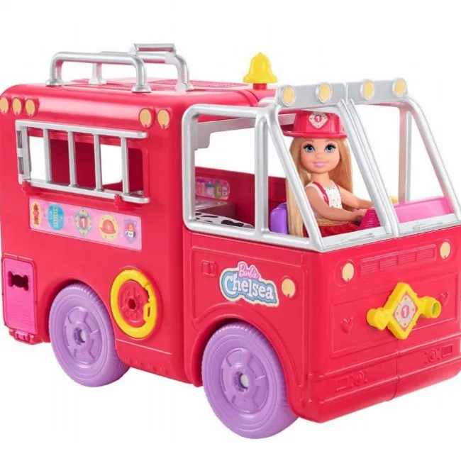 Barbie Chelsea Brandbil