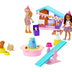 Barbie Chelsea Doggy Party Playset