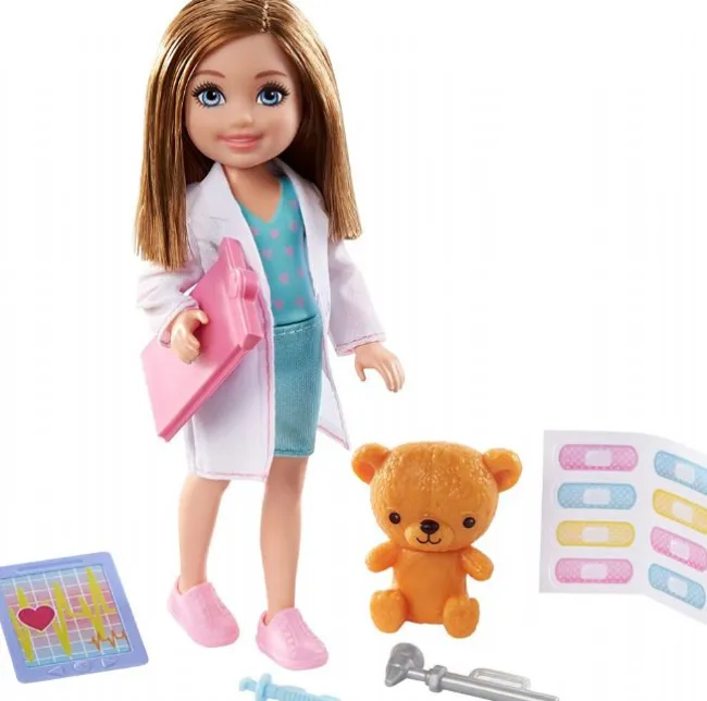 Barbie Chelsea Doktor dukke