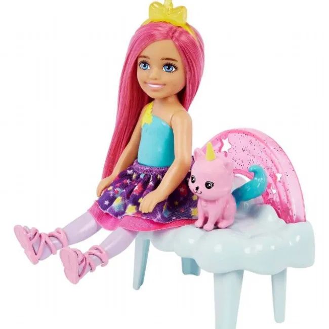 Barbie Chelsea med Kitty Playset