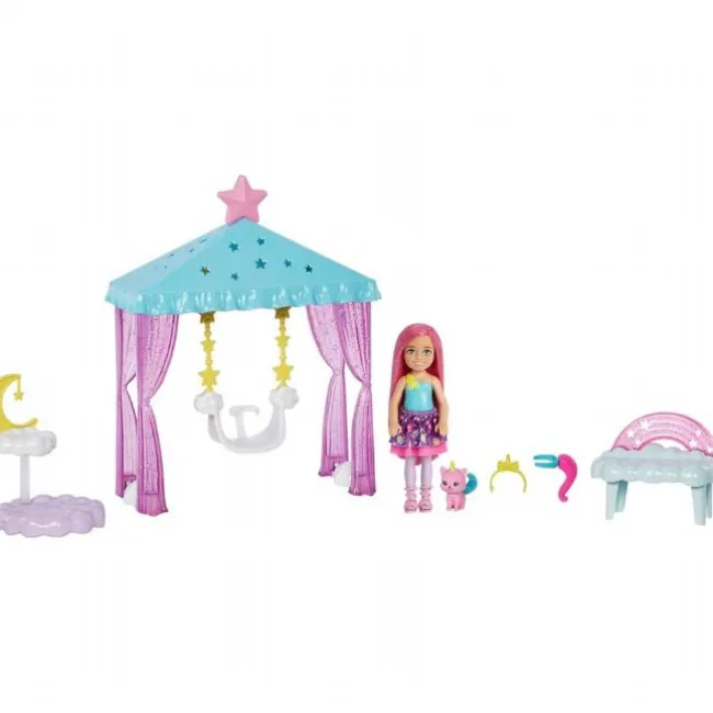 Barbie Chelsea med Kitty Playset