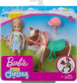 Barbie Chelsea med Pony